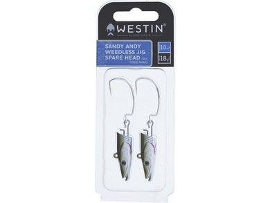 Westin Sandy Andy Weedless Spare Heads - 2 Pack - Fishing Lures Ltd