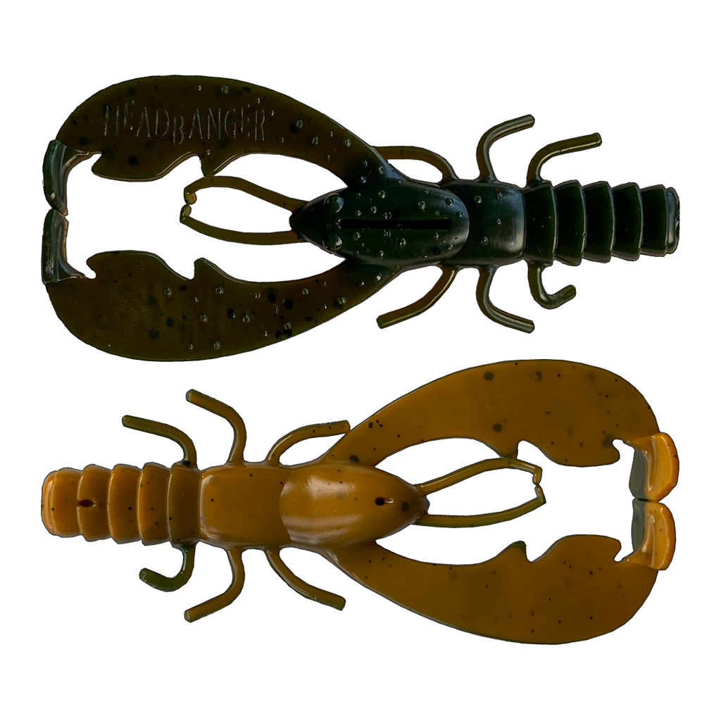 Headbanger Lures Banger Craw 9.5cm - BangerBaits Range! - Fishing Lures Ltd