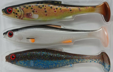 LMAB Kofi Roach 14cm Perch Pike Zander fishing lures! Soft lures shads - Fishing Lures Ltd