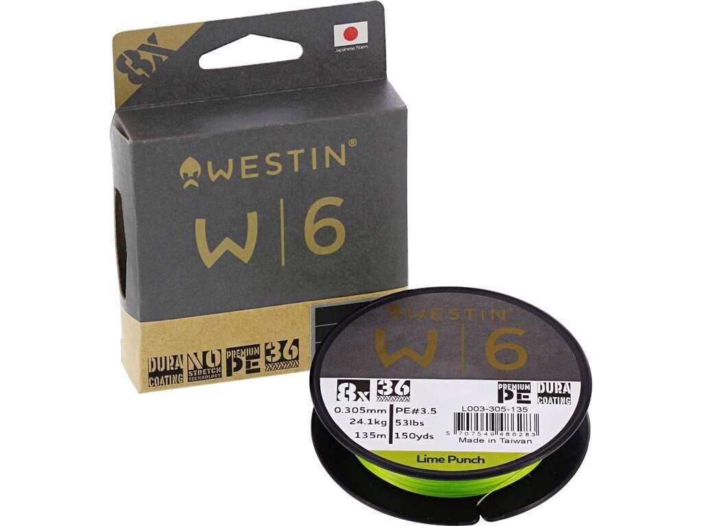 Westin W6 Braid 8x 135m - Fishing Lures Ltd