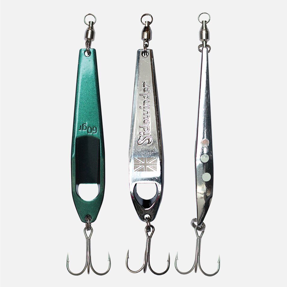Sidewinder Lures Switchblade 15g to 60g - Seeker sea fishing lures - Fishing Lures Ltd