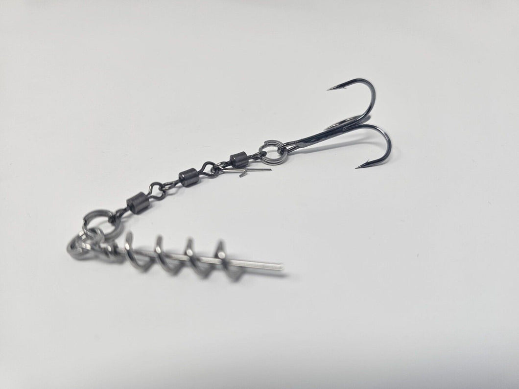 Lure Stingers - Shallow Screw Rigs - Fishing Lures Ltd