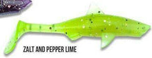 Load image into Gallery viewer, Kanalgratis Baby Shark Shad 10cm 8 pack - Fishing Lures Ltd
